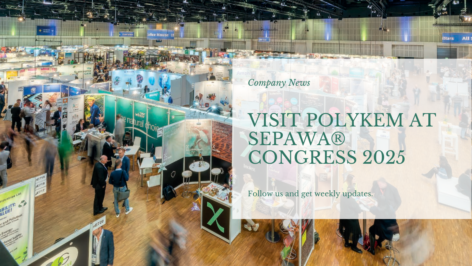 Odwiedź Polykem Booth na kongresie Sepawa® 2025 w Berlinie!