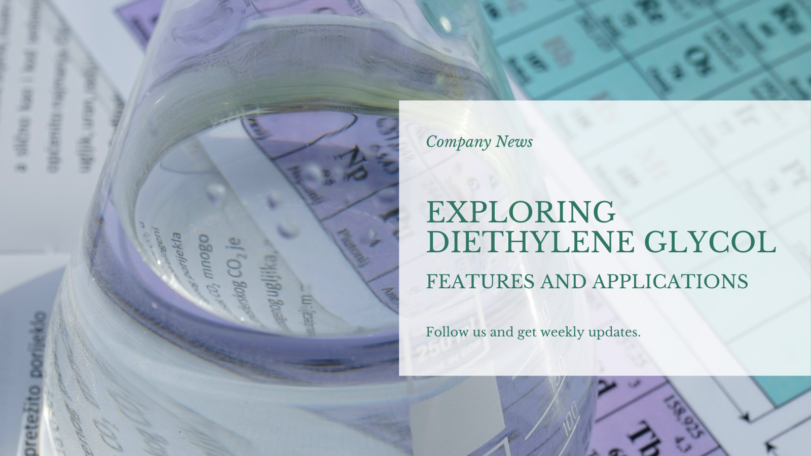 Odkrywanie glikolu dietylenowego: charakterystyka i różnorodne zastosowania