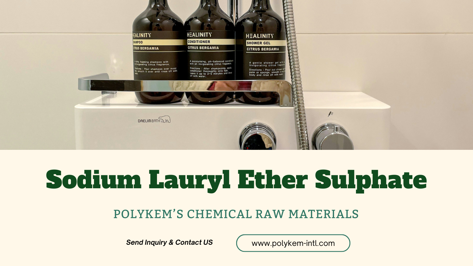 Twój zaufany partner w zakresie środków powierzchniowo czynnych: Polykem' Sodium Lauryl Ether Sulfate (SLES)