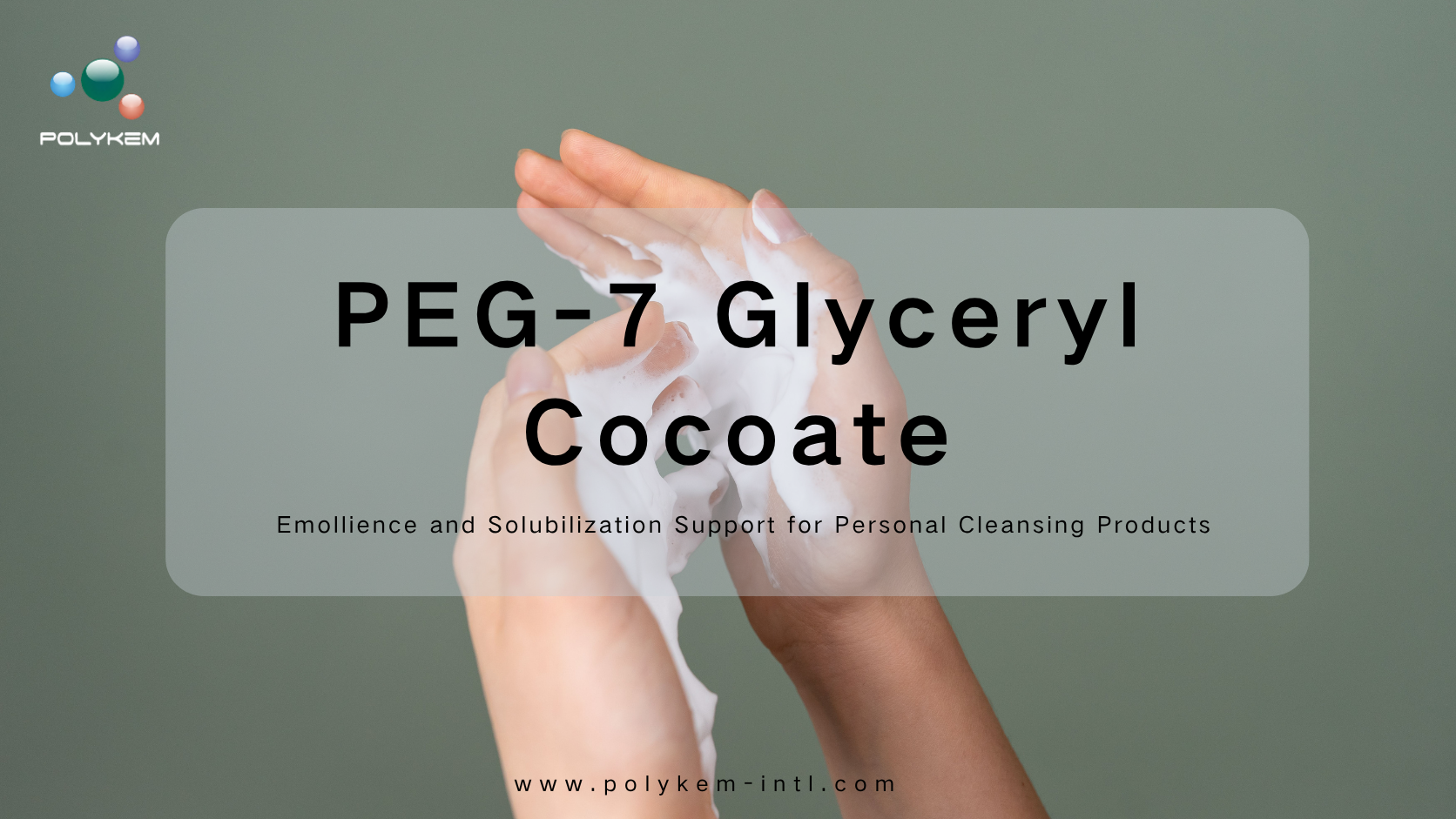 PEG-7 Glyceryl Cocoate do mycia ciała i demakijażu